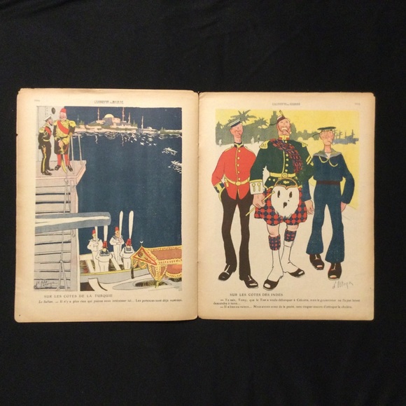 1909 Satirical French Weekly L'Assiette au Beurre - Le Standart Vaisseau Fantôme - Picture 10 of 12